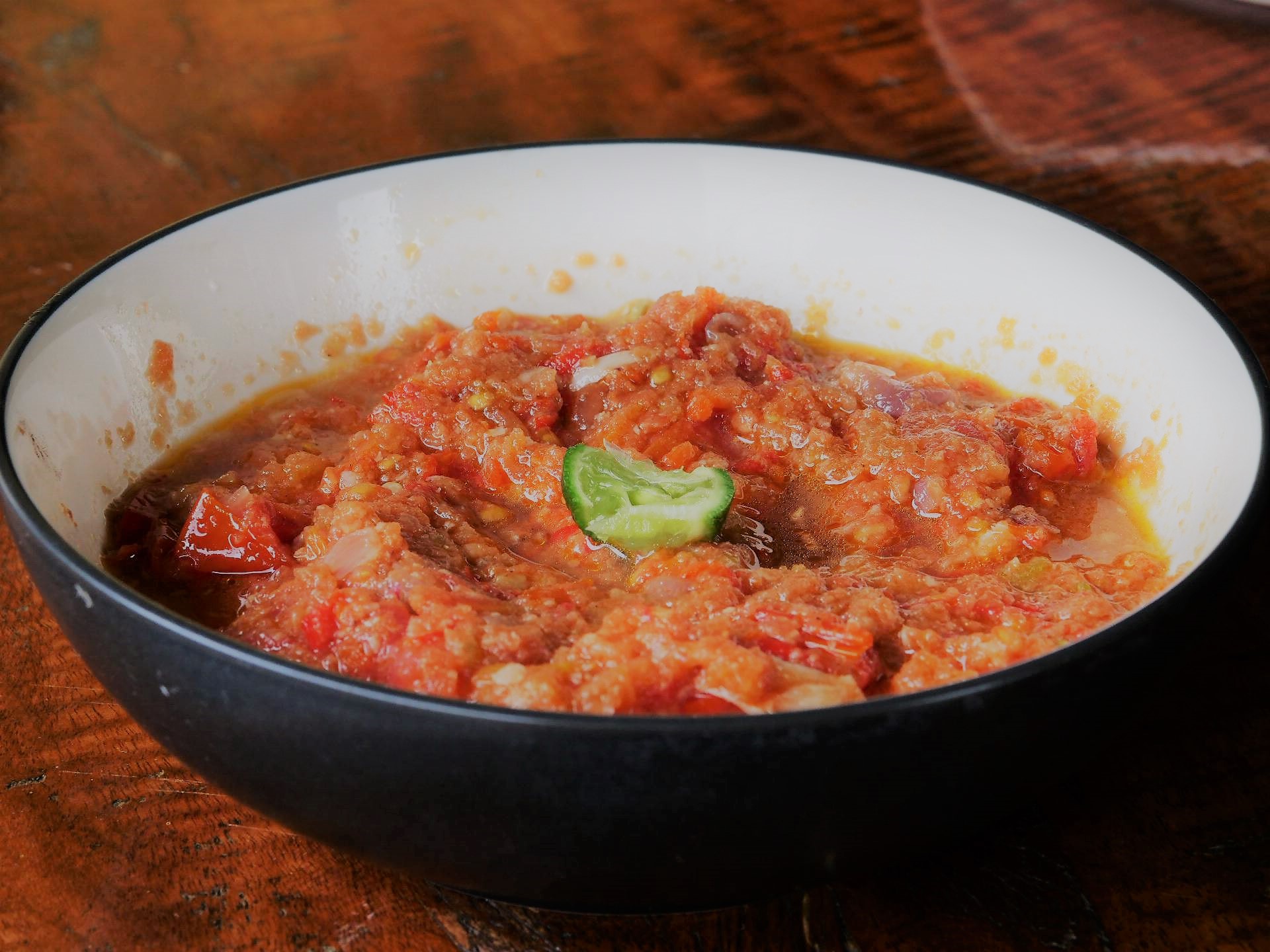 Balinese Sambal Oelek And Sambal Matah